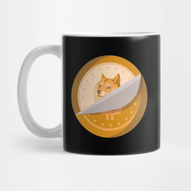 Dogecoin the New Bitcoin Crypto Design by Popculture Tee Collection